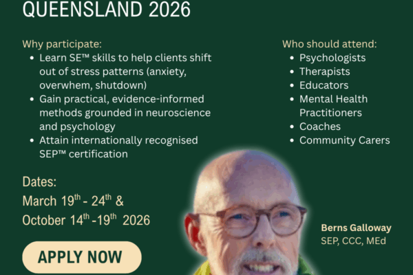 Somatic Experience Training | Queensland 2026