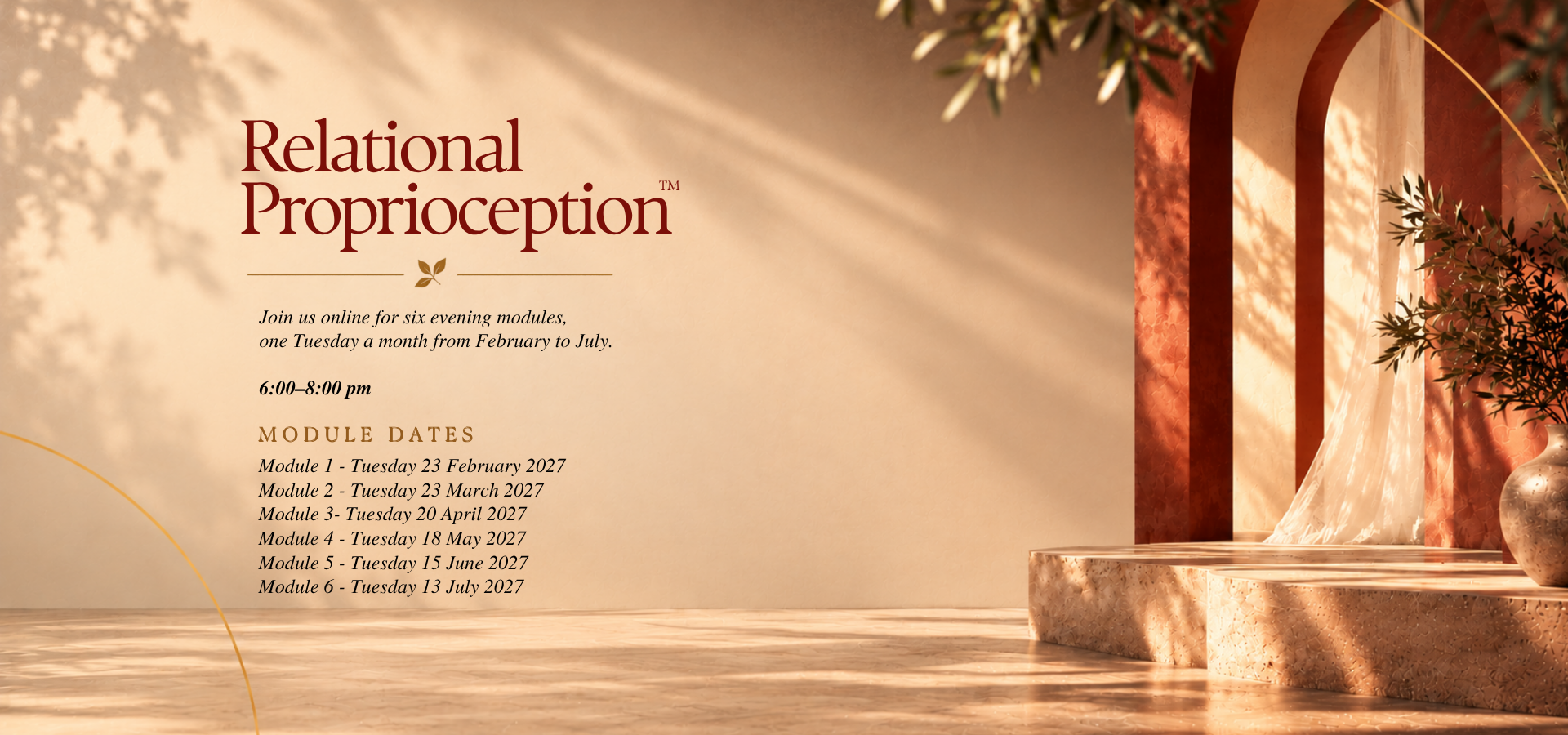 Relational Proprioception six-month application and integration cohort